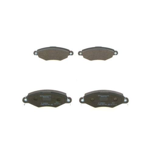 Bremsbelagsatz Scheibenbremse Bosch 0986424453 f&uuml;r Citro&euml;n Peugeot Vorderachse