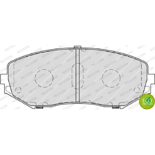 Bremsbelagsatz Scheibenbremse Ferodo FDB4060 Premier Eco Friction f&uuml;r Suzuki