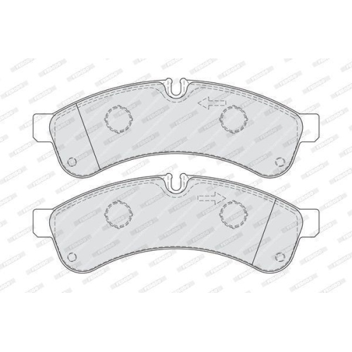 Bremsbelagsatz Scheibenbremse Ferodo FVR4039 Premier Eco Friction f&uuml;r Iveco