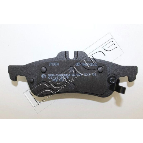 Bremsbelagsatz Scheibenbremse Red-line 27TO074 f&uuml;r Daihatsu Honda Toyota Lexus