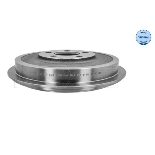 Bremstrommel Meyle 1155231038 Meyle-original: True To Oe. für Skoda Hinterachse