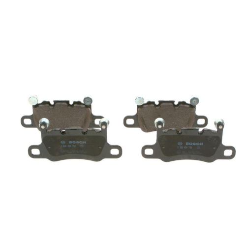 Bremsbelagsatz Scheibenbremse Bosch 0986494794 f&uuml;r Porsche Bentley Hinterachse