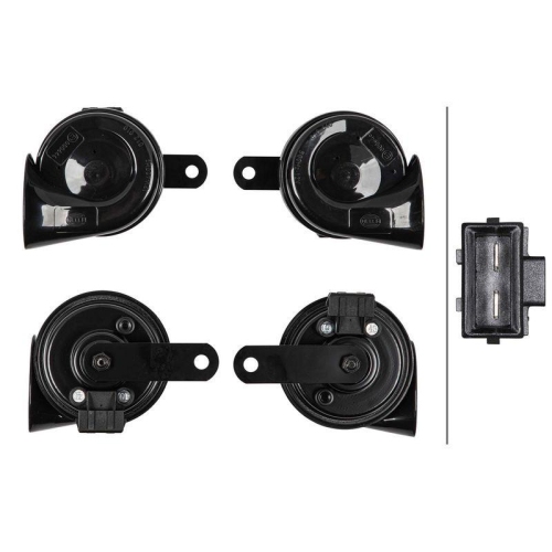 Horn Hella 3FH 012 010-031 für Audi Seat Skoda VW