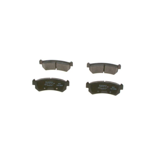 Bremsbelagsatz Scheibenbremse Bosch 0986494133 f&uuml;r Alfa Romeo Opel Suzuki Daewoo