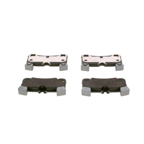 Bremsbelagsatz Scheibenbremse Bosch 0986494205 f&uuml;r Audi Porsche VW Hinterachse