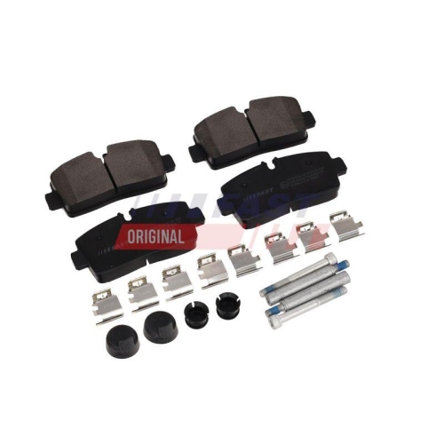 Bremsbelagsatz Scheibenbremse Fast FT12376 f&uuml;r Iveco Hinterachse