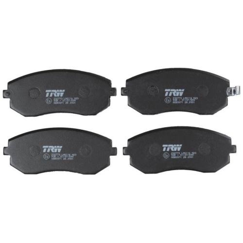 Bremsbelagsatz Scheibenbremse Trw GDB3371 Cotec f&uuml;r Subaru Vorderachse