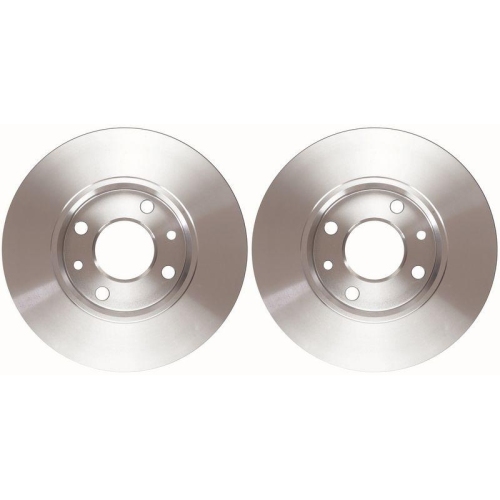 TRW 2X Bremsscheibe Hinterachse f&uuml;r Alfa Romeo Fiat Ford Lancia Abarth