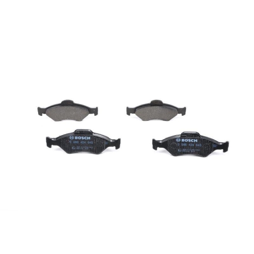 Bremsbelagsatz Scheibenbremse Bosch 0986424645 f&uuml;r Ford Mazda Volvo Vorderachse