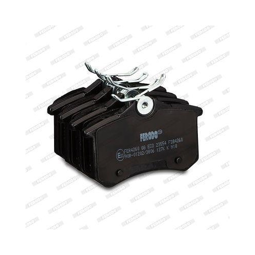 Bremsbelagsatz Scheibenbremse Ferodo FDB4260 Premier Eco Friction f&uuml;r Citro&euml;n DS