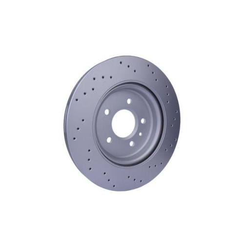 Bremsscheibe Hella 8DD 355 126-391 Pro f&uuml;r Opel Vauxhall Holden Hinterachse