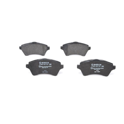 Bremsbelagsatz Scheibenbremse Bosch 0986424721 f&uuml;r Rover Land Rover Vorderachse