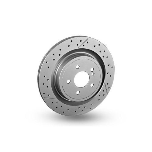 Bremsscheibe Hella 8DD 355 126-441 Pro High Carbon f&uuml;r Mercedes Benz Hinterachse