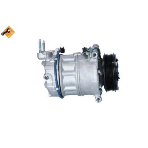 Compressor Air Conditioning Nrf 32934 Easy Fit for Jaguar Land Rover