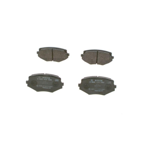 Bremsbelagsatz Scheibenbremse Bosch 0986494080 f&uuml;r Mazda Vorderachse