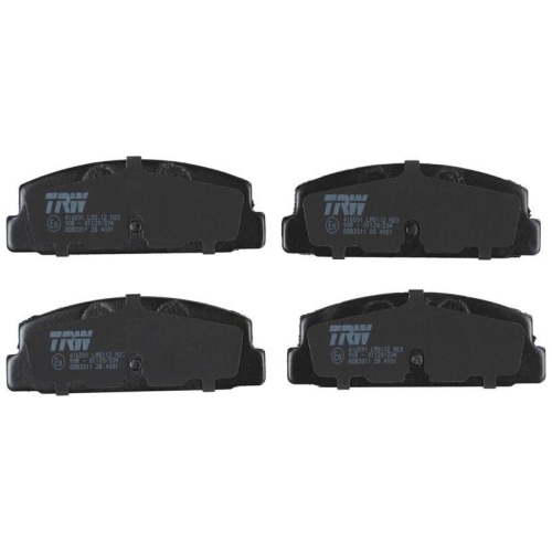 Brake Pad Set Disc Brake Trw GDB3311 Cotec for Faw (tianjin) Mazda Rear Axle