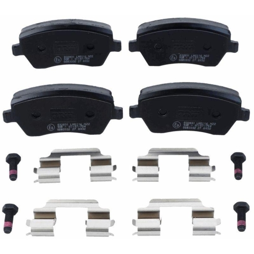 Bremsbelagsatz Scheibenbremse Trw GDB3332 Cotec für Toyota Dacia Honda Lada