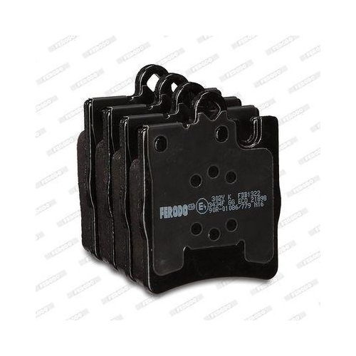Bremsbelagsatz Scheibenbremse Ferodo FDB1322 Premier Eco Friction f&uuml;r