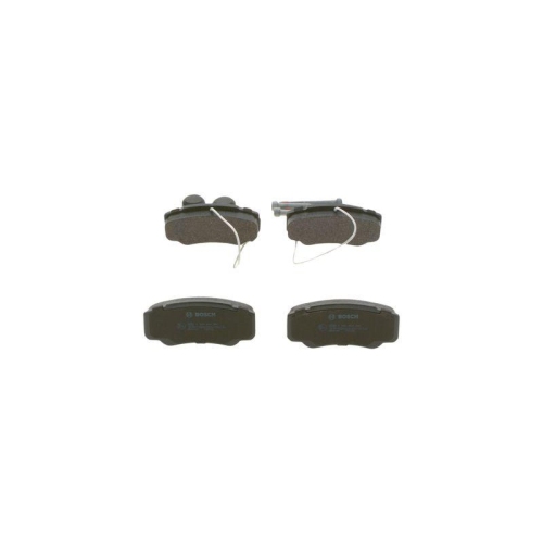 Bremsbelagsatz Scheibenbremse Bosch 0986494391 f&uuml;r Nissan Renault Hinterachse
