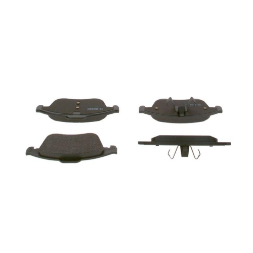 Bremsbelagsatz Scheibenbremse Bosch 0986494401 f&uuml;r Renault Dacia Vorderachse