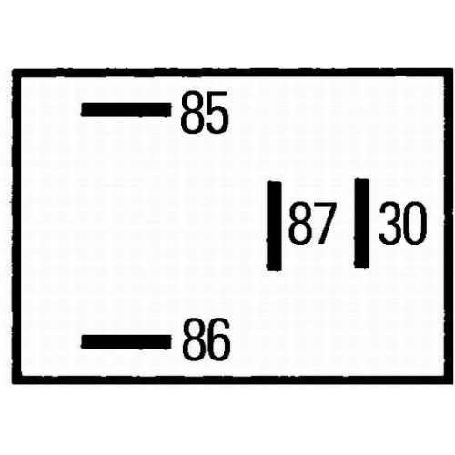 Multifunktionsrelais Hella 4RA 933 766-111 für Mercedes Benz Mercedes Benz Hako