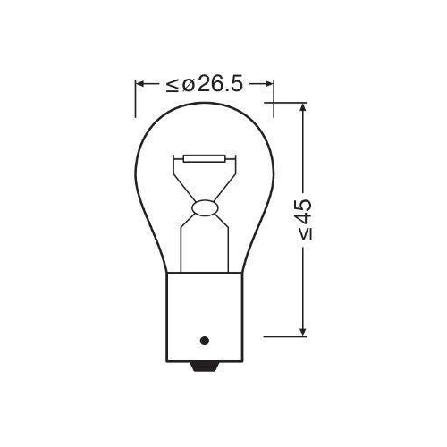 Glühlampe Blinkleuchte Ams-osram 7511TSP Truckstar® Pro (next Gen) für Hinten