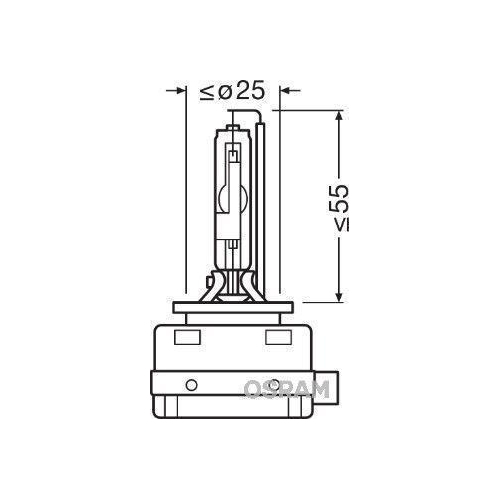 Gl&uuml;hlampe Fernscheinwerfer Ams-osram 66150 Xenarc&reg; Original f&uuml;r