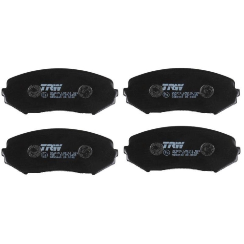 Bremsbelagsatz Scheibenbremse Trw GDB3443 Cotec f&uuml;r Suzuki Vorderachse