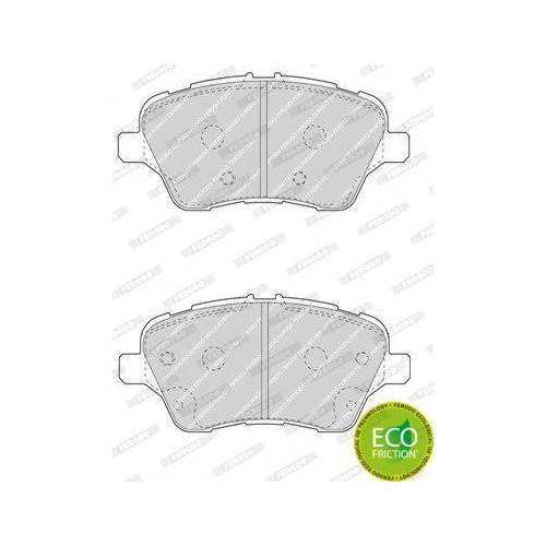 Bremsbelagsatz Scheibenbremse Ferodo FDB4612 Premier Eco Friction f&uuml;r Ford