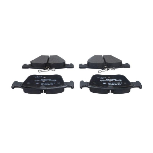 Bremsbelagsatz Scheibenbremse Bosch 0986495346 f&uuml;r Audi Seat Skoda VW