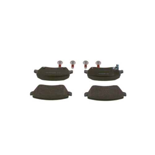 Bremsbelagsatz Scheibenbremse Bosch 0986494573 f&uuml;r Nissan Opel Renault Saab
