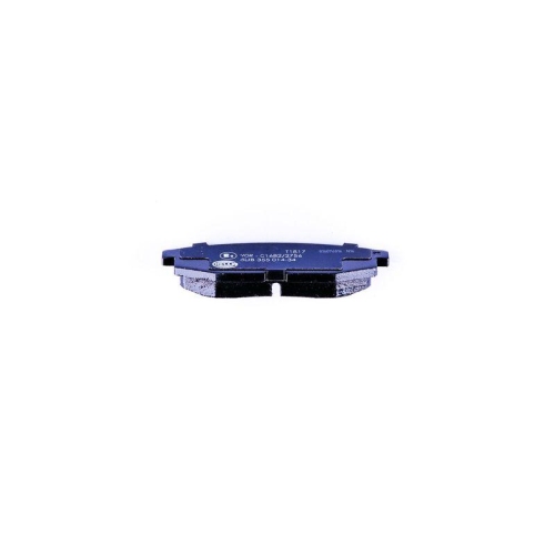 Bremsbelagsatz Scheibenbremse Hella 8DB 355 014-341 f&uuml;r Subaru Toyota