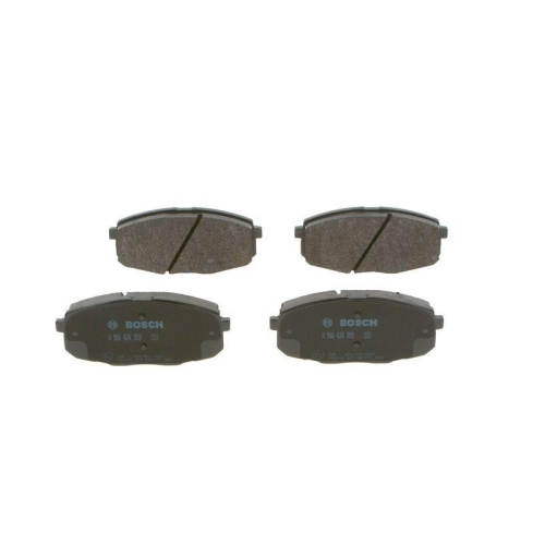 Bremsbelagsatz Scheibenbremse Bosch 0986424393 f&uuml;r Hyundai Kia Vorderachse