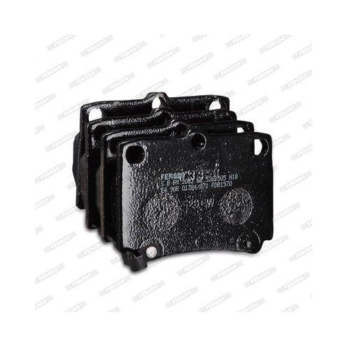 Bremsbelagsatz Scheibenbremse Ferodo FDB1570 Premier f&uuml;r Mitsubishi Hinterachse