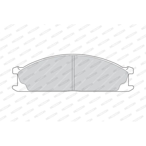 Bremsbelagsatz Scheibenbremse Ferodo FVR641 Premier Eco Friction f&uuml;r Daihatsu