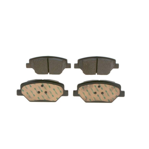 Bremsbelagsatz Scheibenbremse Bosch 0986424869 f&uuml;r Opel Vauxhall Vorderachse