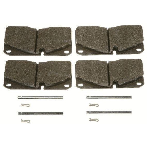 Bremsbelagsatz Scheibenbremse Trw GDB5058 f&uuml;r Iveco Renault Trucks Hinterachse
