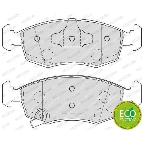 Bremsbelagsatz Scheibenbremse Ferodo FDB4400 Premier Eco Friction f&uuml;r Chrysler
