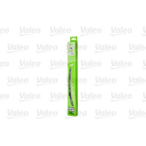 Wischblatt Valeo 576002 Compact für Beidseitig Hinten Vorne