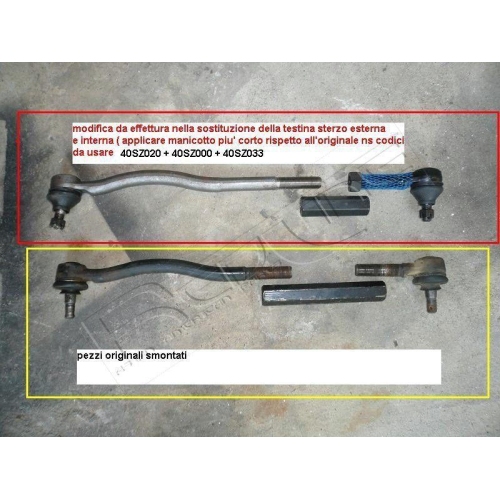 Spurstangenkopf Red-line 40SZ020 f&uuml;r Suzuki Vorderachse Beidseitig