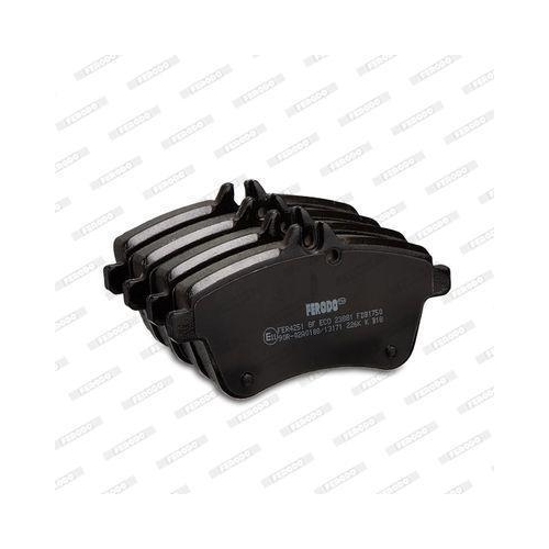Bremsbelagsatz Scheibenbremse Ferodo FDB1750 Premier Eco Friction f&uuml;r