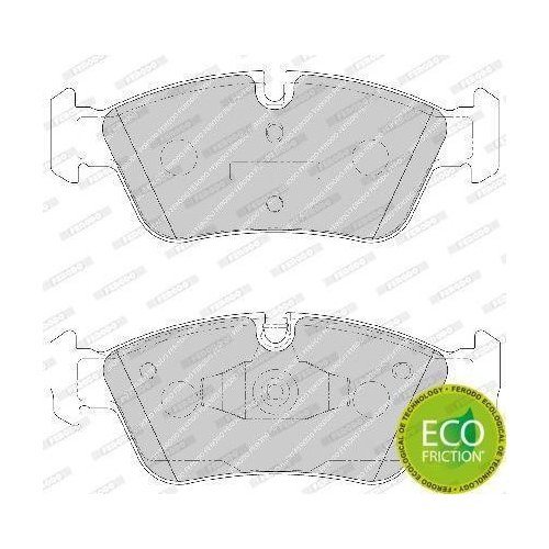 Brake Pad Set Disc Brake Ferodo FDB1751 Premier Eco Friction for Bmw Front Axle