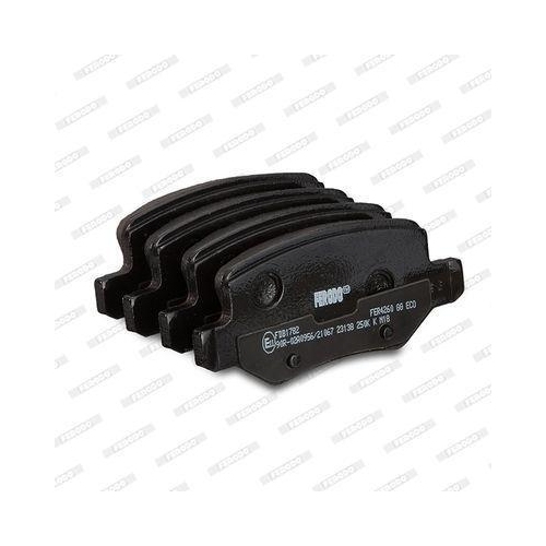 Bremsbelagsatz Scheibenbremse Ferodo FDB1782 Premier Eco Friction f&uuml;r