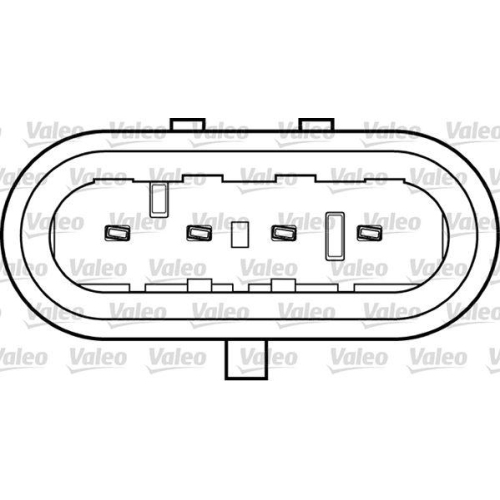 Fensterheber Valeo 850232 f&uuml;r Lancia Hinten Links