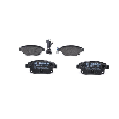 Bremsbelagsatz Scheibenbremse Bosch 0986494171 f&uuml;r Ford Hinterachse