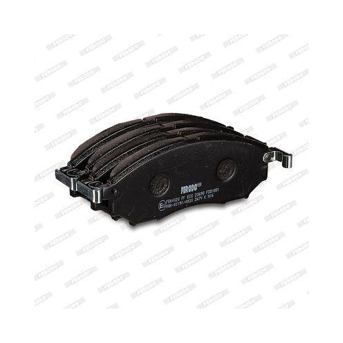 Bremsbelagsatz Scheibenbremse Ferodo FDB1881 Premier Eco Friction f&uuml;r Nissan