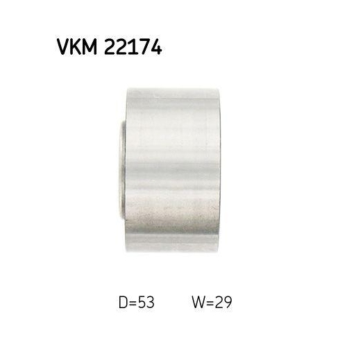 Umlenk /f&uuml;hrungsrolle Zahnriemen Skf VKM 22174 f&uuml;r Alfa Romeo Fiat Lancia Rechts