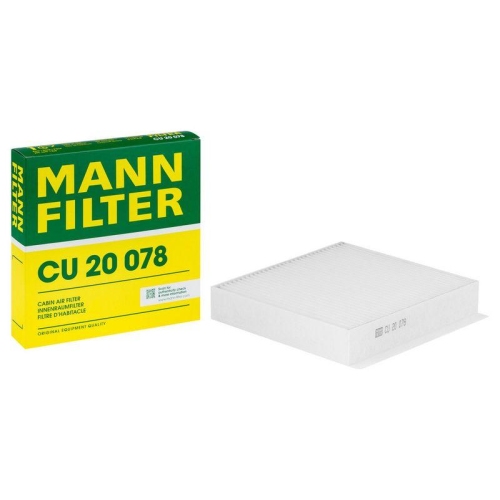 Filter Innenraumluft Mann-filter CU 20 078 f&uuml;r MG Saic Motor Huizhong