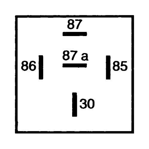 Relais Arbeitsstrom Hella 4RD 007 794-031 für Massey Ferguson Claas Fendt Ammann