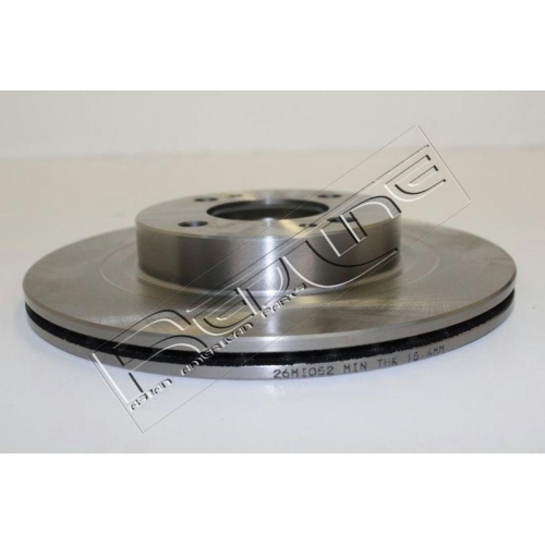 Bremsscheibe Red-line 26MI052 f&uuml;r Mitsubishi Vorderachse